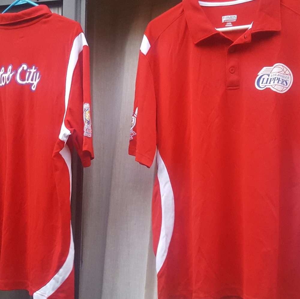 Two Los Angeles Clippers Bowling Jerseys